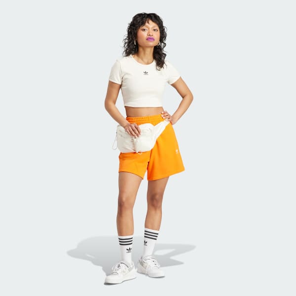 Blanco Playera Essentials Rib