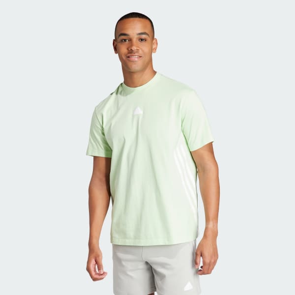Verde Remera Future Icons 3 Tiras
