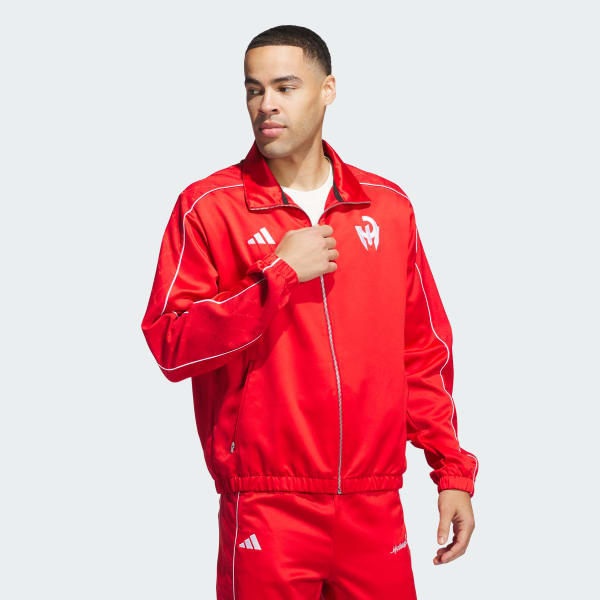Red Mahomes Track Top