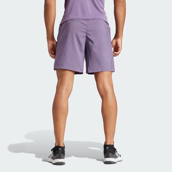Mor HIIT Workout 3-Stripes Şort