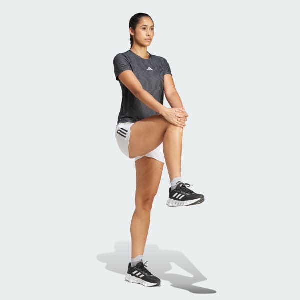 Zwart Ultimate Running Engineered T-shirt CLIMACOOL+