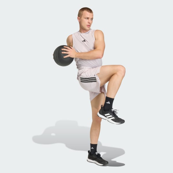 Purple D4T PrimeLift 3 STRIPES SHORTS