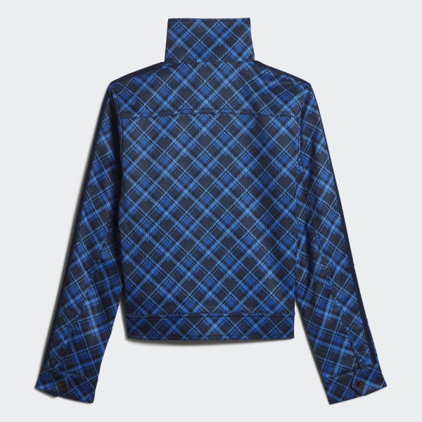 Adidas tartan track top on sale
