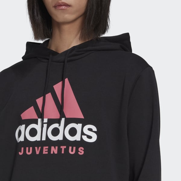 Black Juventus DNA Graphic Hoodie IF749
