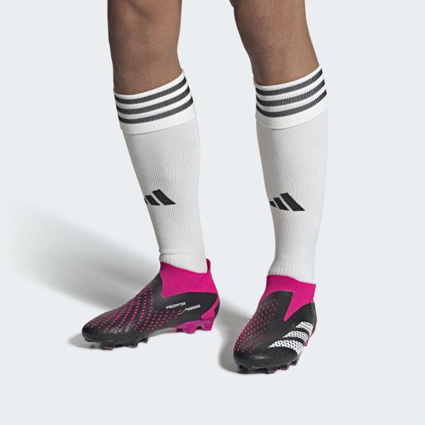 Svart Predator Accuracy+ Artificial Grass Boots