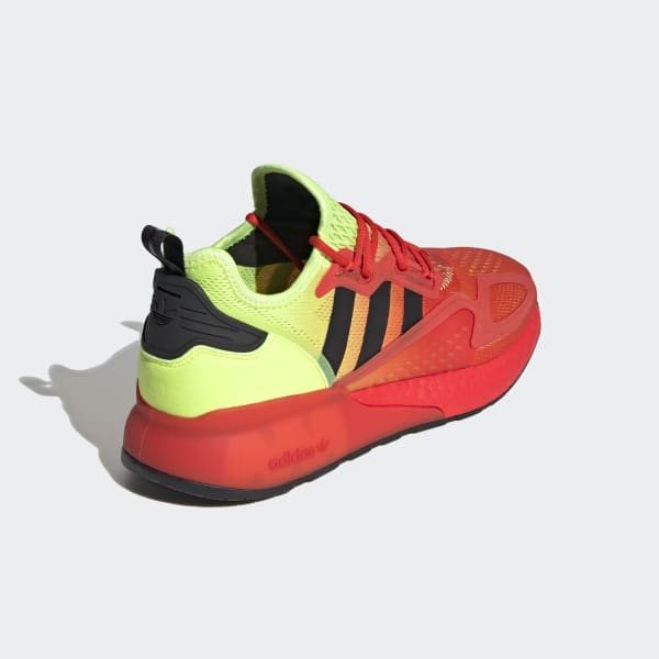 Yellow ZX 2K Boost Shoes KYO68