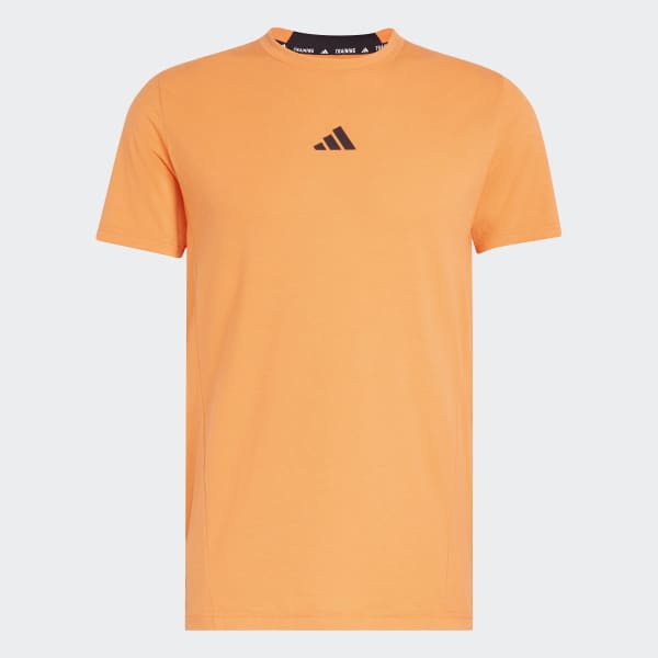 adidas Designed for Training Workout Tee - Orange | Free Shipping