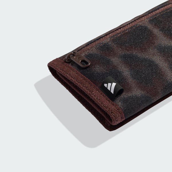 Brown adidas Linear Graphic Wallet