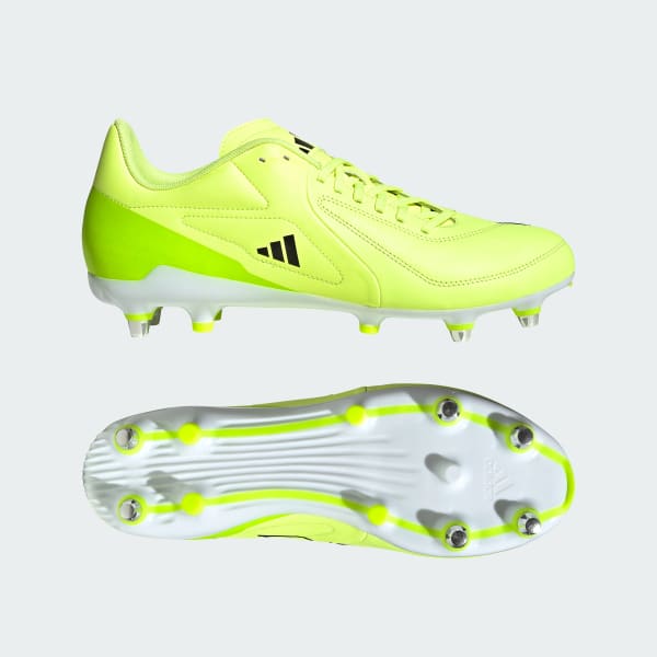 Yellow RS15 Elite Soft Ground Rugby Boots