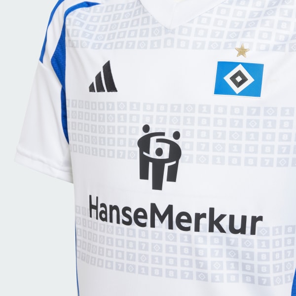 Bianco Maglia Home 24/25 Junior Hamburger SV