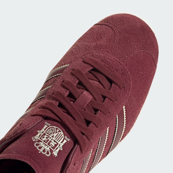 Gazelle top adidas bordo