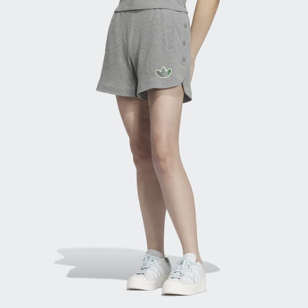 Grey best sale adidas shorts