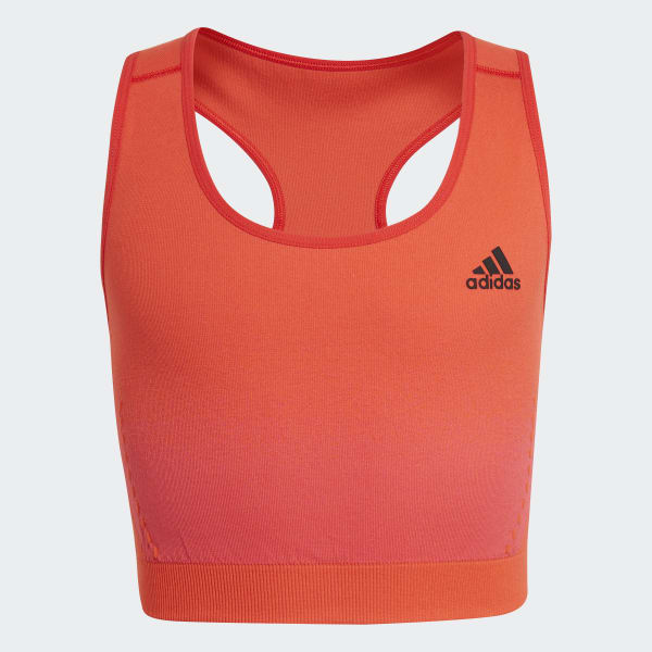 Rojo BVD Ajustado de Entrenamiento Aeroknit AEROREADY Sin Costuras