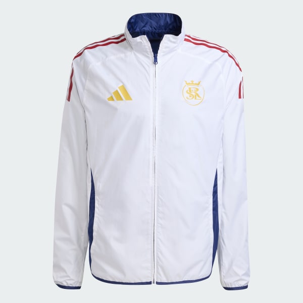 adidas Real Salt Lake Reversible Anthem Jacket - Blue | Free