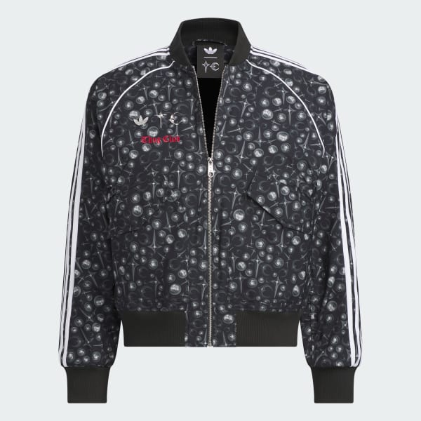 Black THUG CLUB SUPERSTAR JACKET