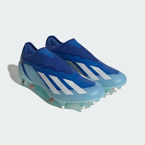Adidas azules sin cordones deals