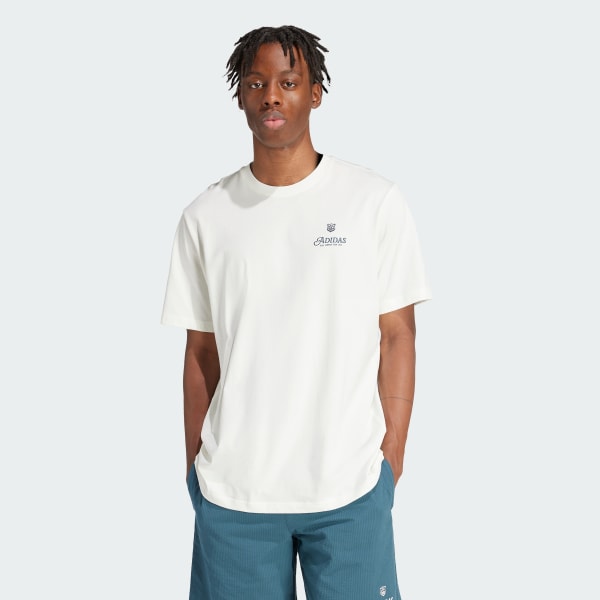 Blanco Remera Estampada Trifolio Fire