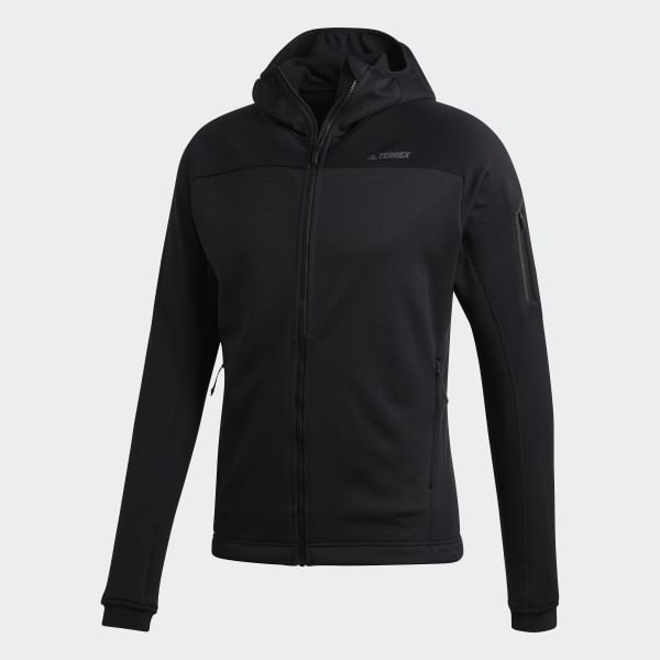 adidas Stockhorn Hooded Jacket - Black 