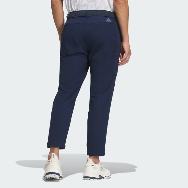 【新品】adidas ゴルフ ロングパンツ キルティング 中綿 ネイビー 88 アディダス 【ゴルフ】EX STRETCH COLD.RDY 撥水 キルト