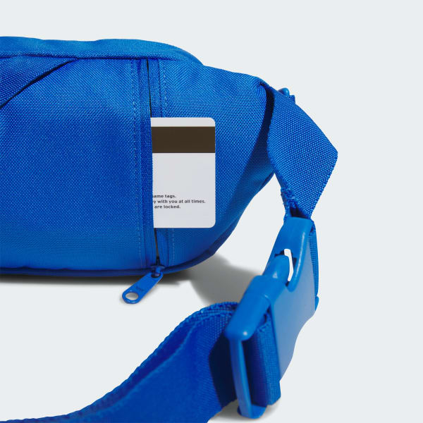 Adidas fanny pack blue discount