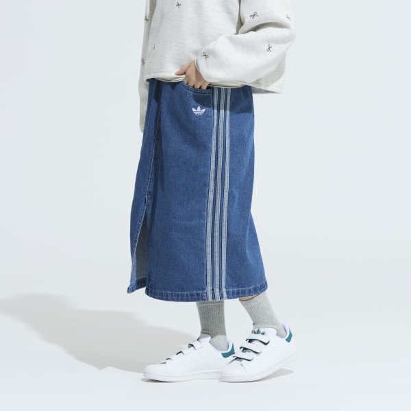 アディダス デニムスカート - ブルー | アディダス ジャパン