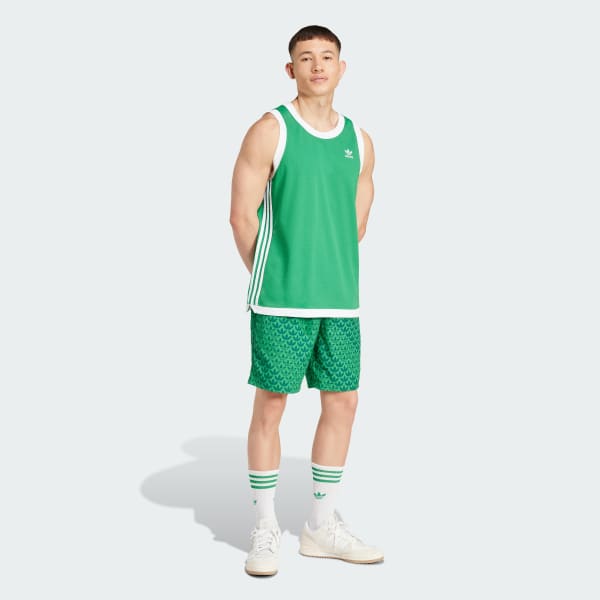Verde Short da nuoto Monogram