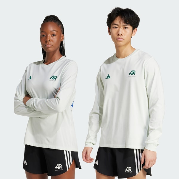 Green Runners Long Sleeve Tee (Gender Neutral)