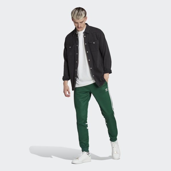 US | Pant adidas Cutline Classics Adicolor Lifestyle Green adidas - Men\'s |