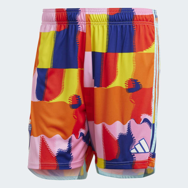 Flerfarvet Belgium 22 udebaneshorts TK752