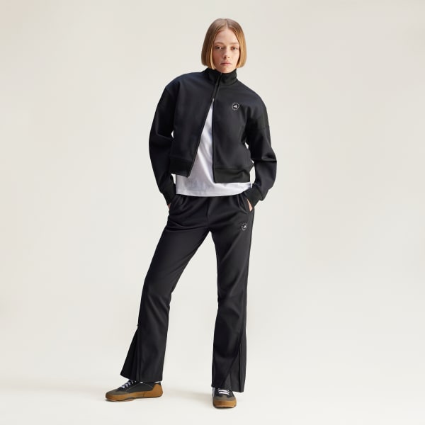 Svart adidas by Stella McCartney Knitted Träningsjacka
