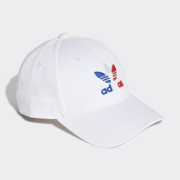 adidas TREFOIL BASEBALL CAP - White | adidas Australia