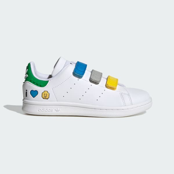 Adidas Stan Smith X Lego® Shoes Kids - White | Adidas Vietnam