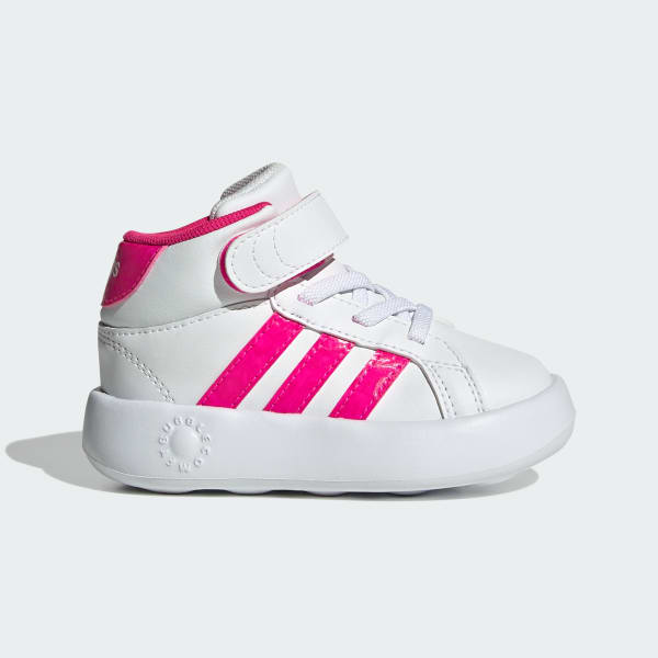 Blanco Zapatillas adidas Grand Court Mid para niños