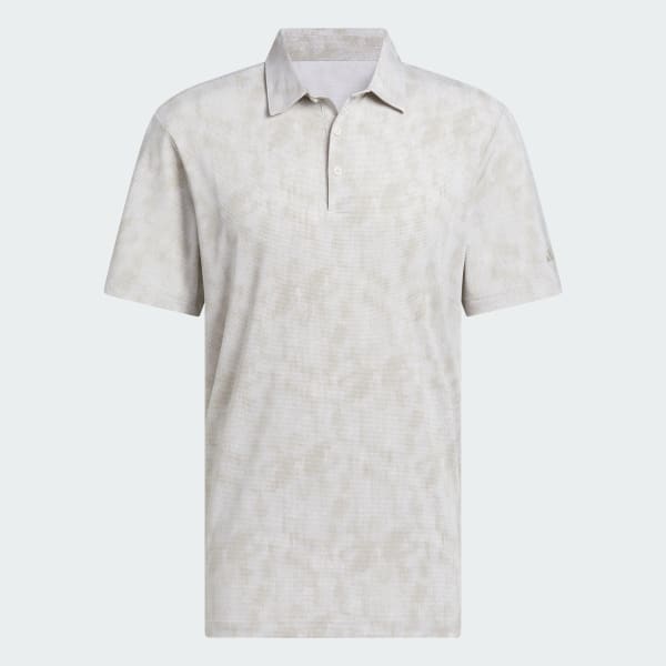 Krem Kemeja Polo Motif Bertekstur Ultimate365