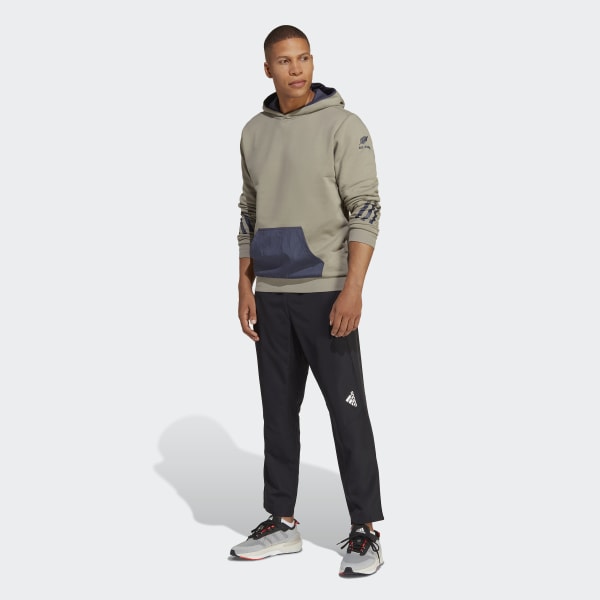 Green All Blacks Rugby Lifestyle Hoodie