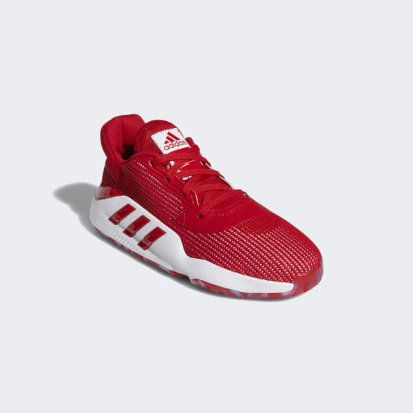 adidas Pro Bounce 2019 Low Shoes - Red | adidas US