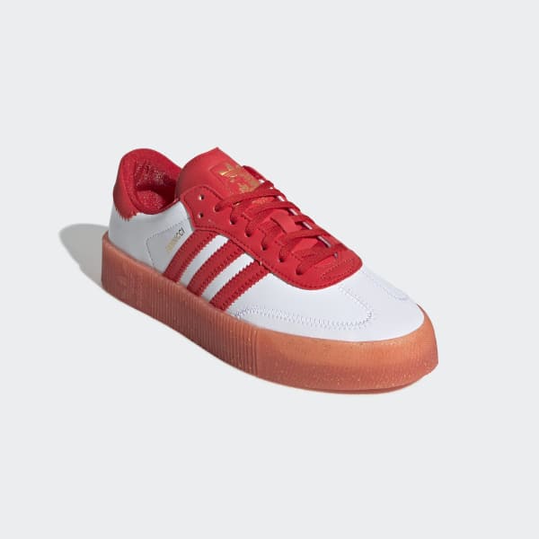adidas Fiorucci SAMBAROSE Shoes - Red | adidas UK