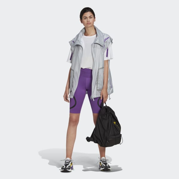 Branco T-shirt Larga para Running TruePace adidas by Stella McCartney