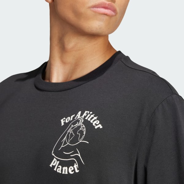 アディダス Les Mills For A Fitter Planet グラフィック半袖T