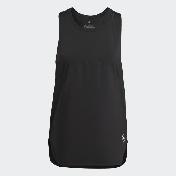 Nero Canotta da yoga adidas by Stella McCartney TrueStrength