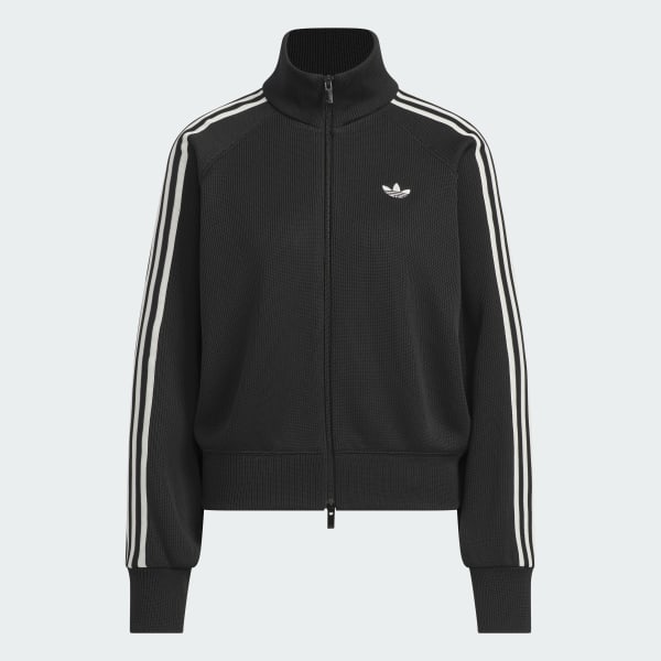 Black KNIT BALOON 트랙 탑