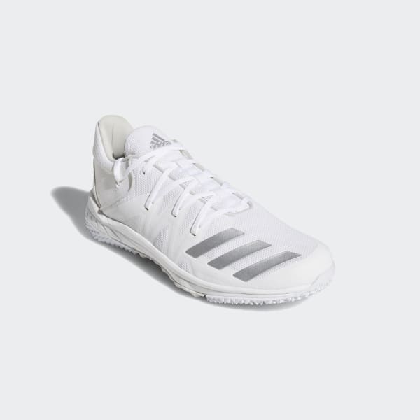 white adidas turf shoes