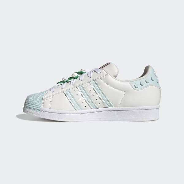 White adidas Superstar x LEGO® Shoes LRE46