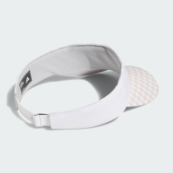 Λευκό Tour Gingham Visor
