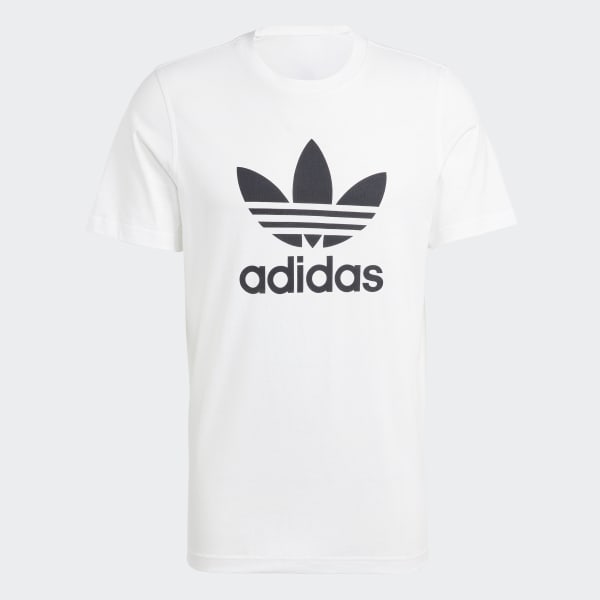 Hvid Adicolor Classics Trefoil T-shirt
