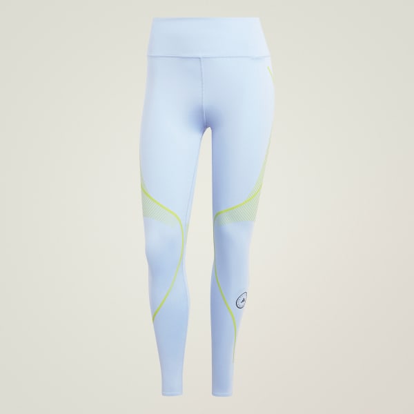 สีน้ำเงิน กางเกงวิ่งรัดรูประยะไกล adidas by Stella McCartney TruePace
