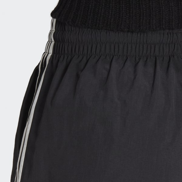 Black Essentials 3-Stripes Woven Shorts