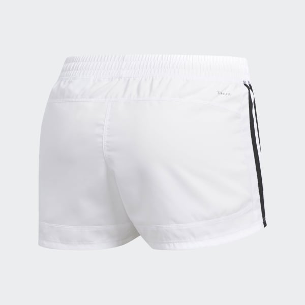 adidas Pacer 3-Stripes Woven Shorts - White | adidas US