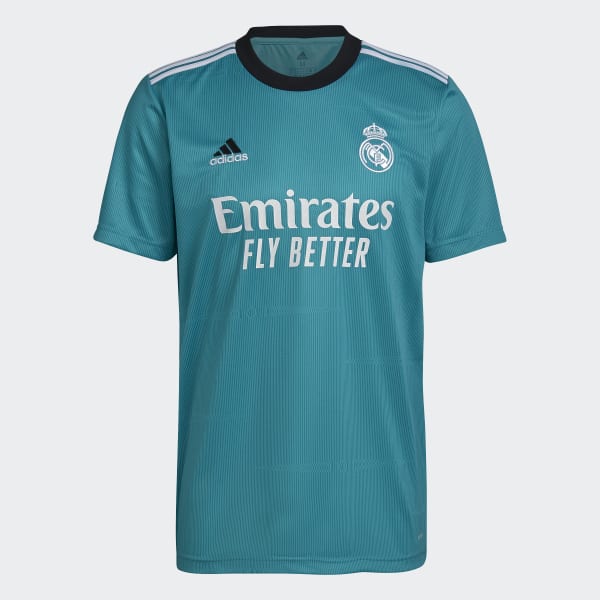 Adidas Camiseta Tercer Uniforme Real Madrid Turquesa Adidas