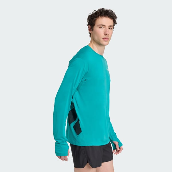 zelená Tričko Terrex Xperior Climacool+ Long Sleeve